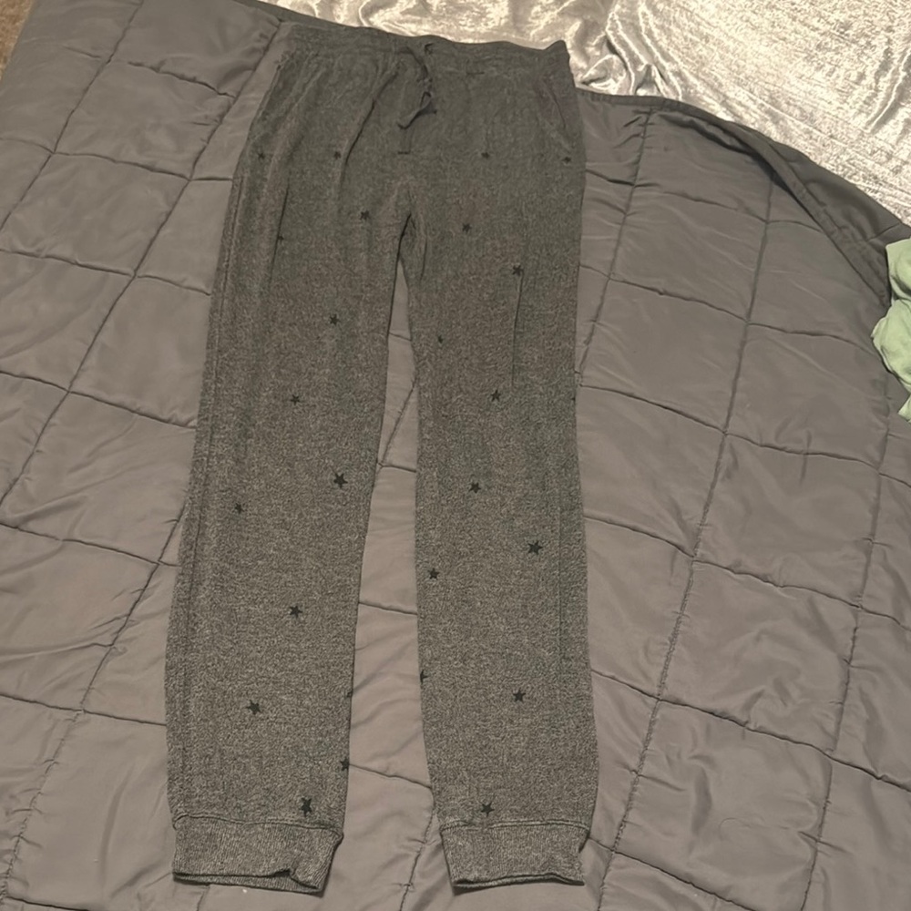Splendid Charcoal Star Joggers